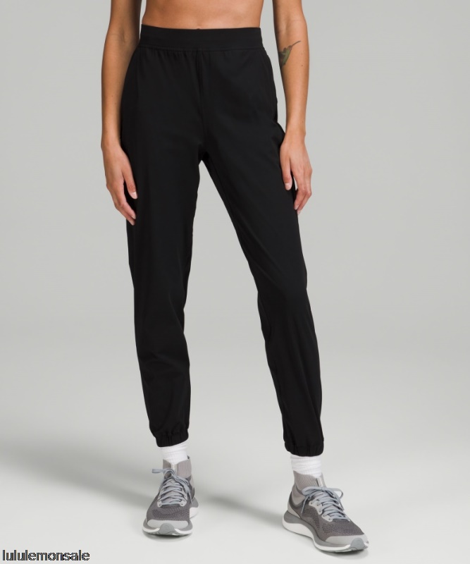 Lululemon Damen DELULU248 | Black Angepasster Staatlicher Hochhausjogger